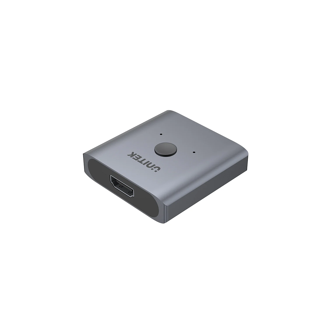 Unitek 4K Aluminium HDMI 2.0 Switch 2-To-1 Bi-Directional in Qatar Unitek 4K Aluminium HDMI 2.0 Switch 2-To-1 Bi-Directional in Qatar